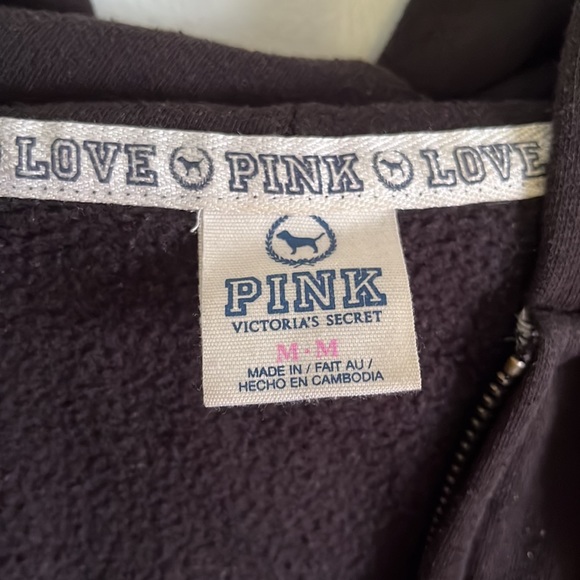 Victoria’s Secret Pink zip up hoodie - Picture 7 of 10